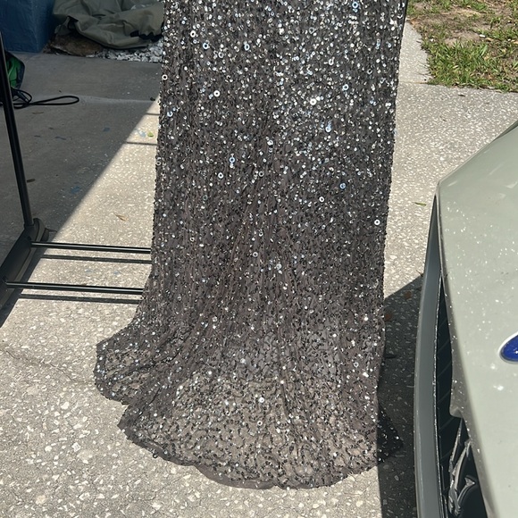 Adrianna papell black tie event dress US size 8 - Picture 6 of 8